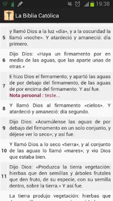 La Biblia Católica android App screenshot 2