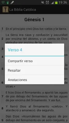 La Biblia Católica android App screenshot 4