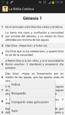 La Biblia Católica android App screenshot 5