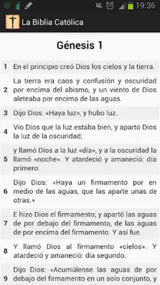 La Biblia Católica android App screenshot 6