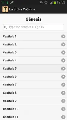 La Biblia Católica android App screenshot 7